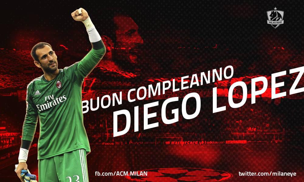 Diego Lopez turns 33 today, happy birthday 