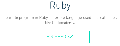 ButterflyHdV's tweet photo. First Ruby course, done! Feeling proud :) http://t.co/2wjrhRFC89