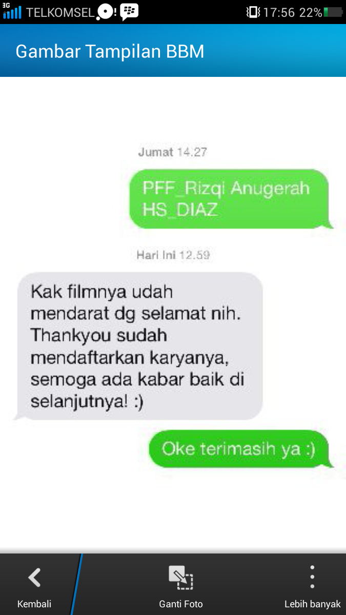FKproduction_'s tweet photo. alhamdulillah film "Diaz" udh nyampek semoga hasil positif aminnn!!!! http://t.co/jR18NL78Tj