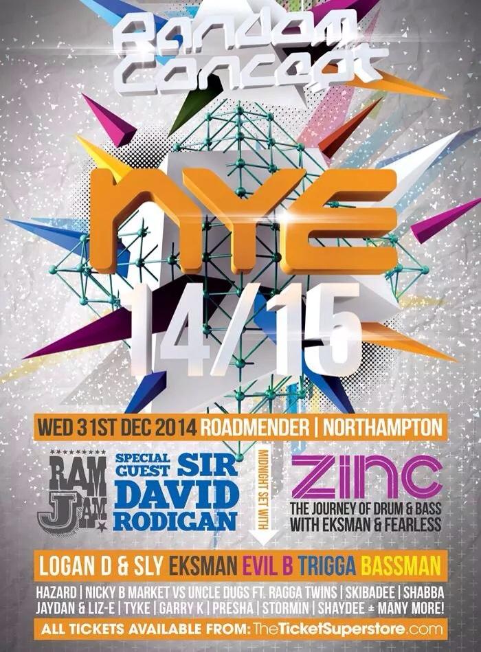 JackskeeDnB's tweet image. Random concept for NYE ? That has to be the best midnight set 😁#randomconcept