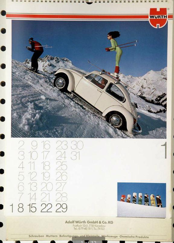 Der Würth Modelkalender wird 30! Alle Ausgaben des Kalenders mit Kultstatus zum Blättern wuerth-ag.ch/?lid=2#!307