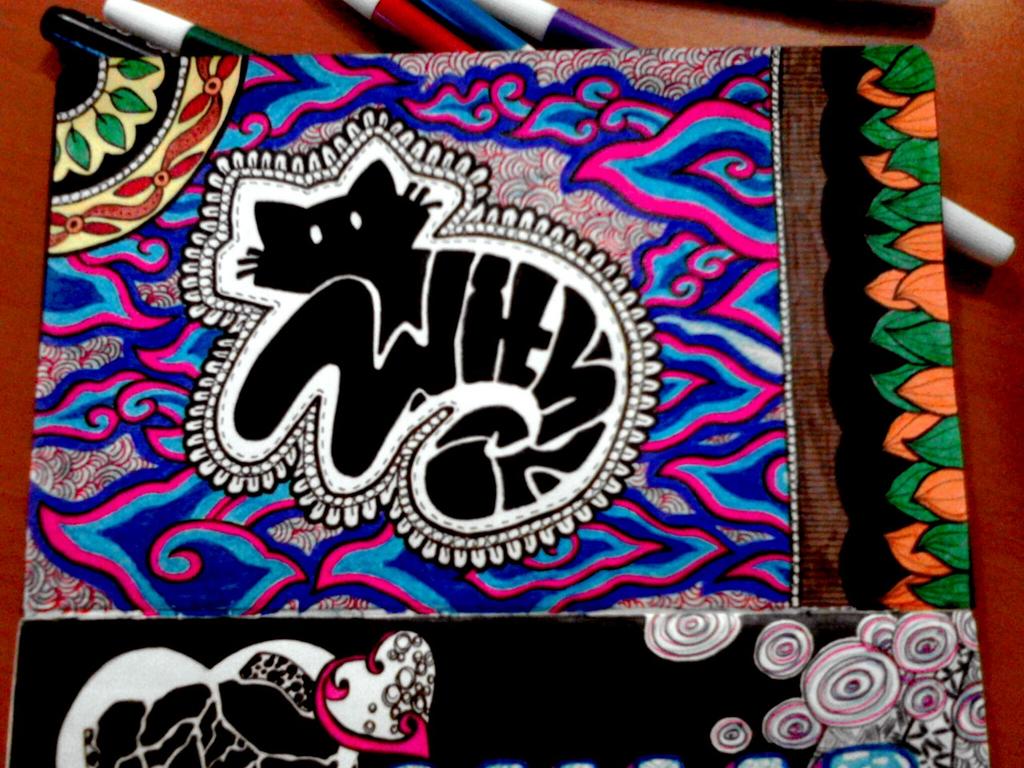 withuVIP's tweet image. #doodle #batik #megamendung