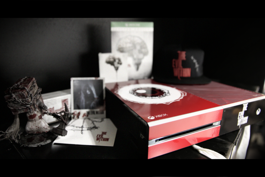 xboxuk's tweet photo. #TheEvilWithWin Competition!

Retweet &amp; you could WIN a custom @TheEvilWithin #XboxOne &amp; a host of other prizes! http://t.co/RX9IDN34ff