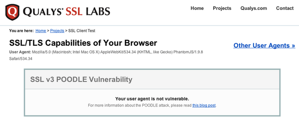 PhantomJS's tweet image. ICYMI get the latest #PhantomJS 1.9.8 that fixed the POODLE and SSLv3 issue: github.com/ariya/phantomj…