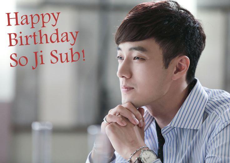 Dia 04 de novembro, também é aniversário do talentosíssimo ator So Ji Sub! Happy Birthday ^^ 