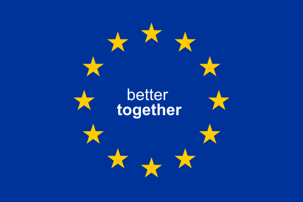 HighlandLawyer's tweet photo. So, with Cameron wanting independence from Europe, here's a slogan he might find quite catchy: #BetterTogether #EUOK http://t.co/CywaDvD2Di