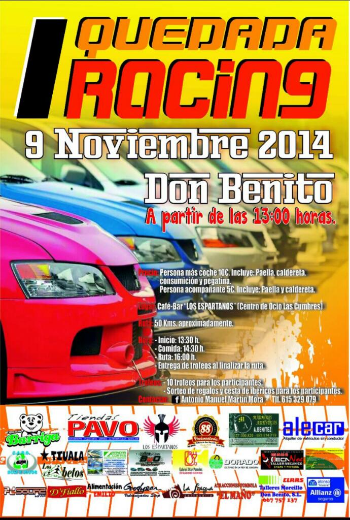 Cata7LTTS's tweet photo. @jorgito_gc Haber si os juntais unos cuantos y venís paka, ahi muchos inscritos y buenos cacharros! http://t.co/GUuBknoCSI