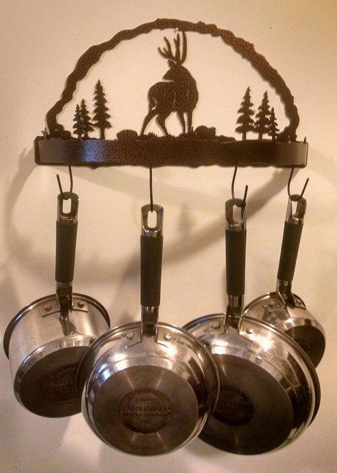 Summit_Metal's tweet image. Rustic Cabin Pine Rack