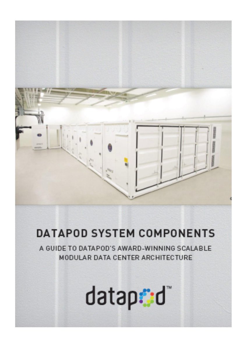 DatapodSystem's tweet image. Modular data center guide hubs.ly/y0fWzL0 #datacenterguide #datacentercomponents #datcentermanufacturer