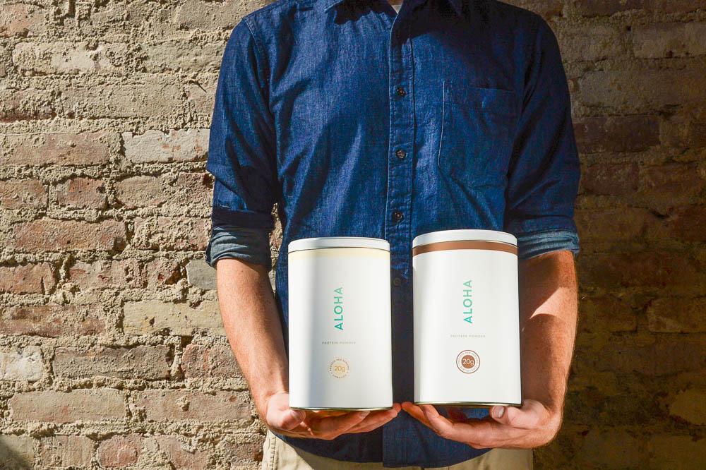 Launching today, ALOHA's Premium Protein Powder! #Vegan and sustainably grown! Available now: bit.ly/HelloProtein