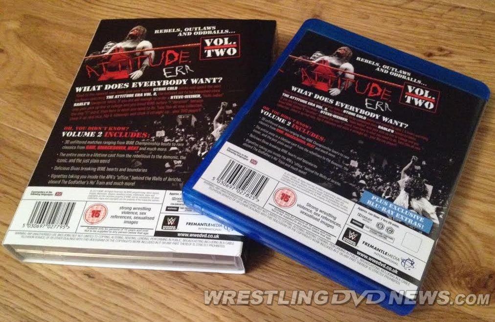 Wwe Dvd News در توییتر Today Wwehomevideouk Releases The Wwe Attitude Era Vol 2 Dvd Blu Ray To Fans In Uk Europe Http T Co Dtqsjzbjw3 Http T Co Lv1vb8mrw9