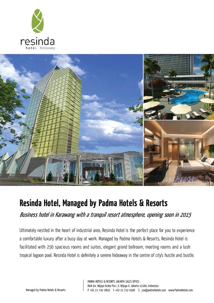 Opening soon in 2015 #ResindaHotelKarawang, managed by Padma Hotels &amp; Resorts. #mice #meeting #indonesia #jakarta