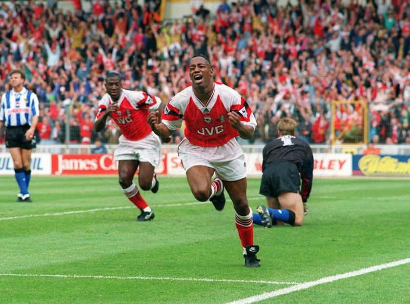 Happy birthday to the goalscorer - Ian Wright. 51 today. 