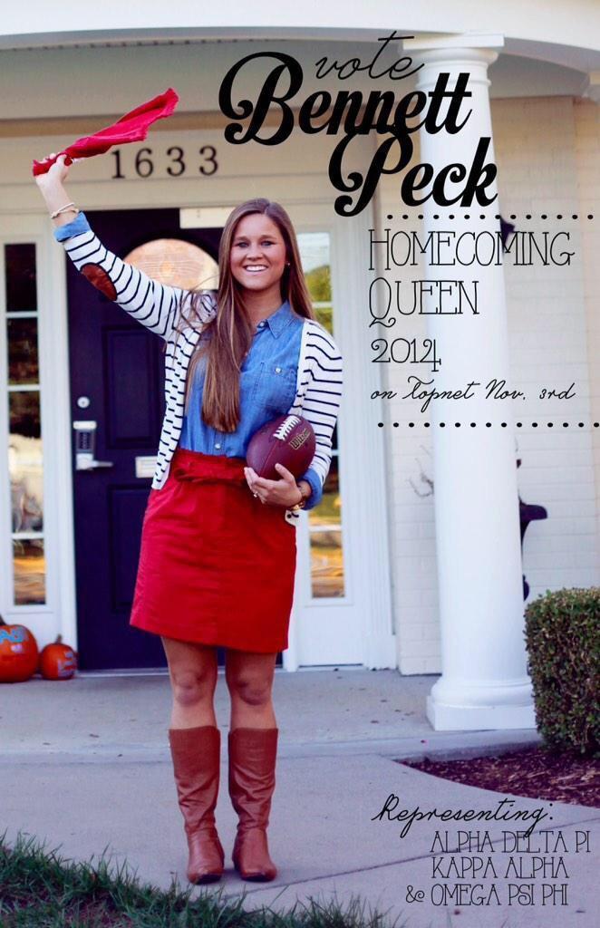 setthe_PACE's tweet photo. Go vote for Bennett for Homecoming Queen! I couldn't imagine a more worthy candidate.  https://t.co/MaQ7DsHK0y http://t.co/umUfwxGh5G