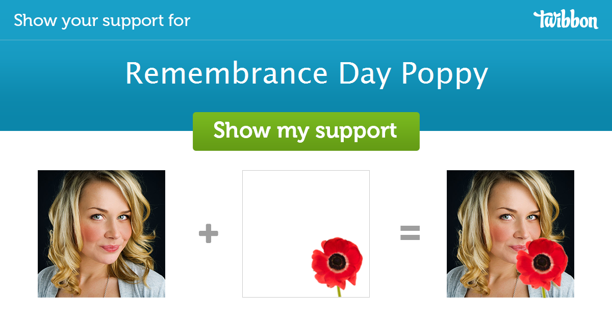 Vova803's tweet photo. Please help support Remembrance Day Poppy, add a #Twibbon now! http://t.co/It44G4ilfP http://t.co/AdbvRUUvI0