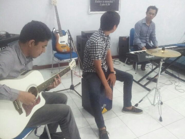 Sound Checking with LPMI Ministry. This night.