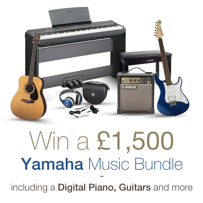 For the chance to #win a £1,500 Yamaha Music Bundle, RT and enter here: amzn.to/1tBTXRS <a href="/YamahaUK/">Yamaha Music UK</a>