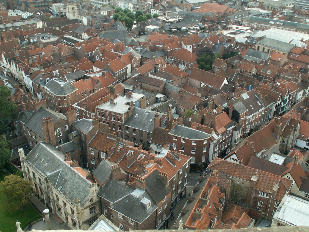 I have 5 pictures posted on the #picturesofengland site of #York, made from the tower of the #YorkMinster