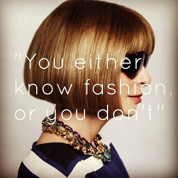 Happy Birthday to the Queen of Fashion, Anna Wintour!     