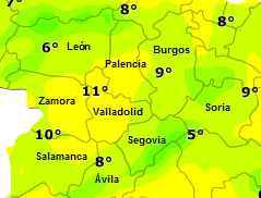 Mañana bajan las temperaturas