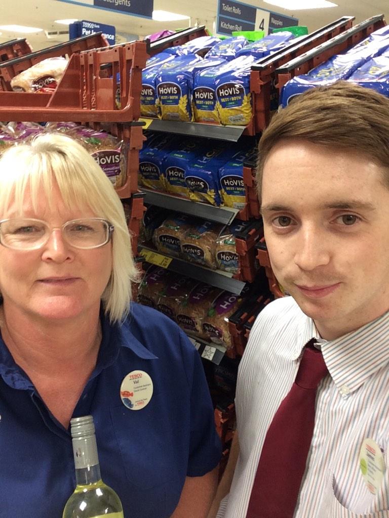 Congratulations to Val, Liam and Tiffany for all scoring 10/10 on their health checks! <a href="/Witham3417/">Tesco Witham</a> #servicesuperstars