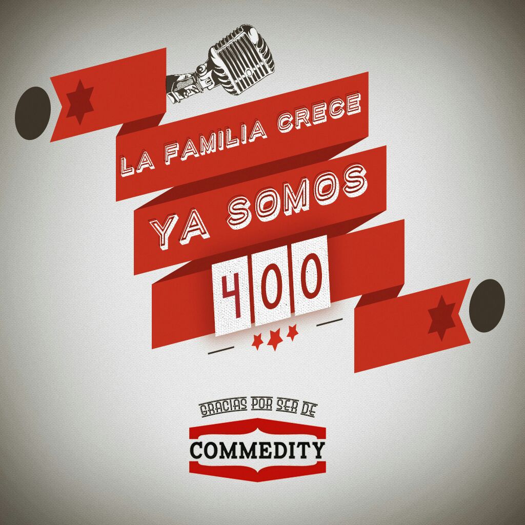 commedity's tweet photo. Superamos otra cifra redonda... 

¡GRACIAS AMANTES DE LA COMEDIA! http://t.co/ecR3cFyKXe