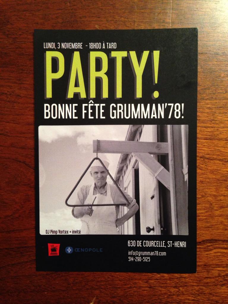 Ce soir! Birthday party at HQ featuring @troududiable and <a href="/oenopole/">OENOPOLE</a> ! On se voit tantôt?