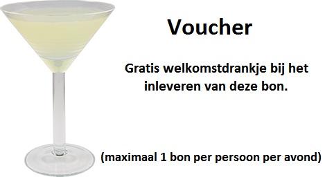 CocktailLounge_'s tweet image. Print deze voucher uit en lever deze in bij The Cocktail Lounge voor een gratis welkomstdrankje!
