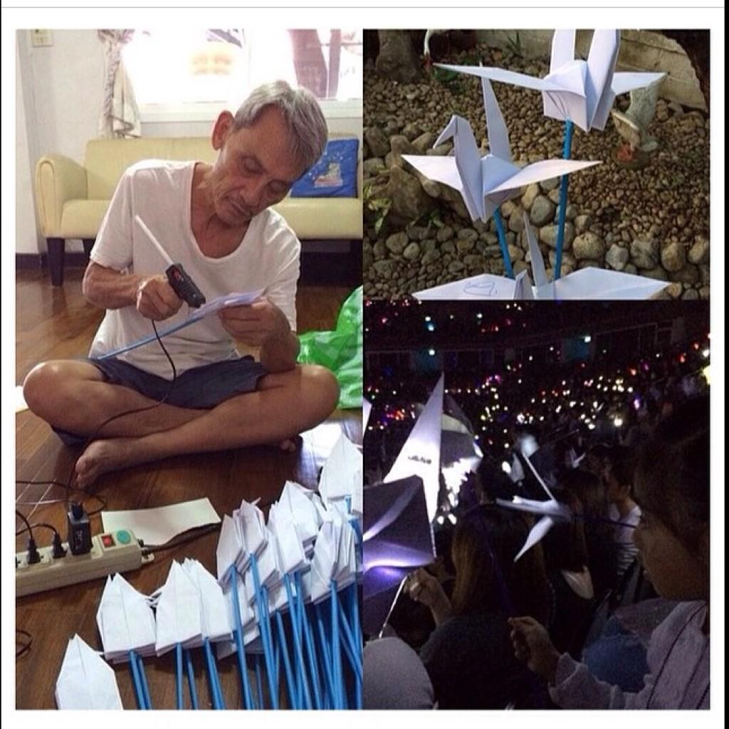 kaiandking's tweet photo. ดูภาพนี้สิ คิดว่าฉันรู้สึกอย่างไร ขอบคุณเจ้าภาพด้วย #D2Bliveinconcert2014 http://t.co/lzsGvMAbcU