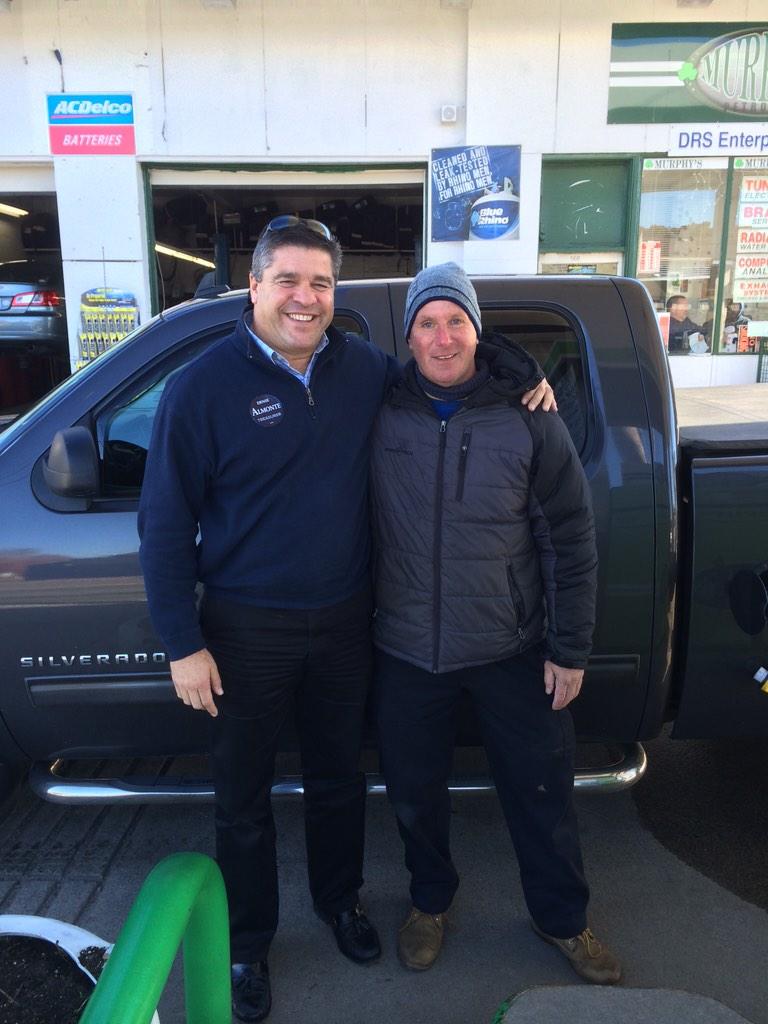 Refueling at Murphy's in Warwick.Great friend &amp; great business. Almonte2014 vehicles put on a lot of miles this year.