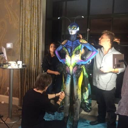 Thanks 2 my amazing team 4 making me a butterfly! #hkhalloween #BillCorso <a href="/cce_inc/">Andrew Clement</a> #MartinIzquierdo #NicolasPutvinski