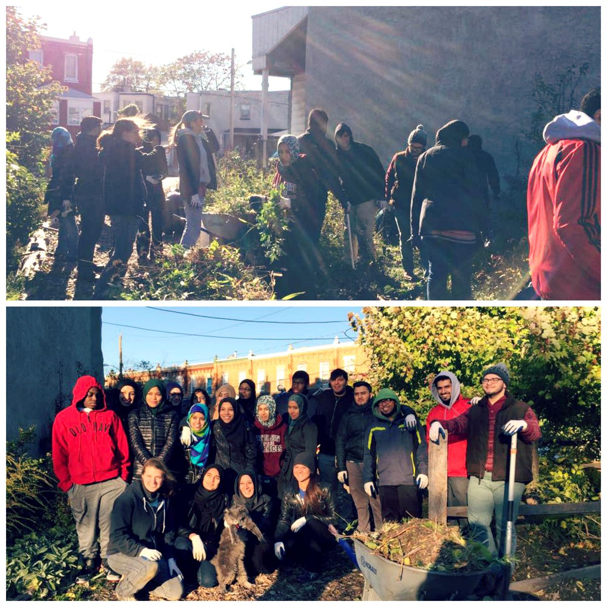 Philly_Council's tweet photo. A great time volunteering at Urban Tree Connection yesterday with our fellow MSAs! Thanks for coming out :) http://t.co/CvUi3aGzGX
