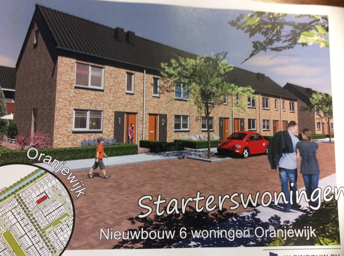 NU IN DE VERKOOP
6 STARTERSWONINGEN AAN DE AMALIAHOF 
PRIJZEN VANAF € 163.750,-- V.O.N 
INFO @ScholOpUrk