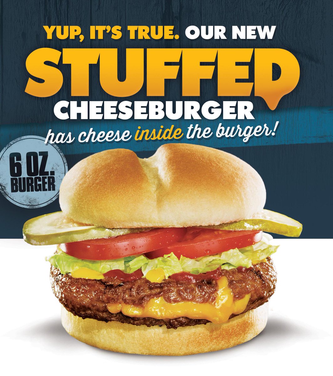 Harvey's on Twitter "Introducing the NEW stuffed cheeseburger! How