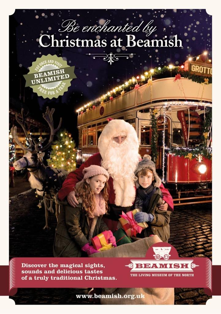 Let your imagination drift away with the magical Christmas enchantment of <a href="/Beamish_Museum/">Beamish Museum</a> beamish.org.uk/christmas-at-b…