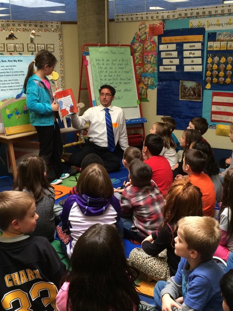 @MayorKevinDumas at Hill Roberts!