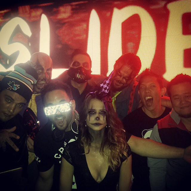 SlideSF's tweet photo. RP #DJelements: Holding it down in SF just finished my set with my crew!
#sharklife #prehalloween #westcoast http://t.co/73NRD0TVxU