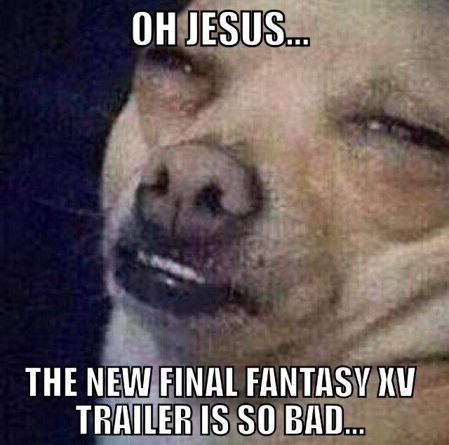 Beer_VideoGames's tweet photo. Not gonna lie. This exactly how I feel. #finalfantasy #FFXV #wtfisthis #SquareEnix #leaveFFalone #retrogamer http://t.co/ZieDv8yRqj