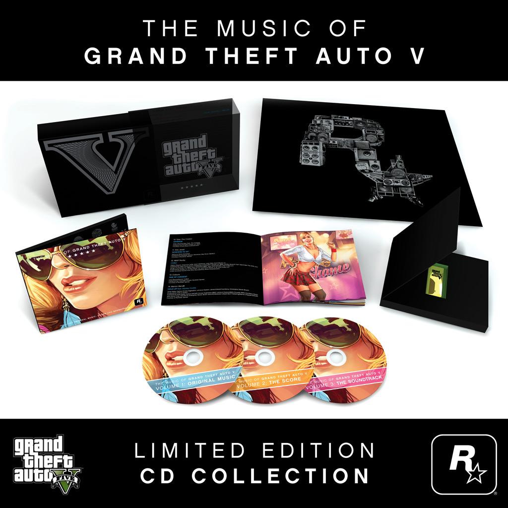 RockstarGames's tweet image. The Music of #GTAV: limited edition soundtrack CD and vinyl box sets coming this December rsg.ms/4d96f57
