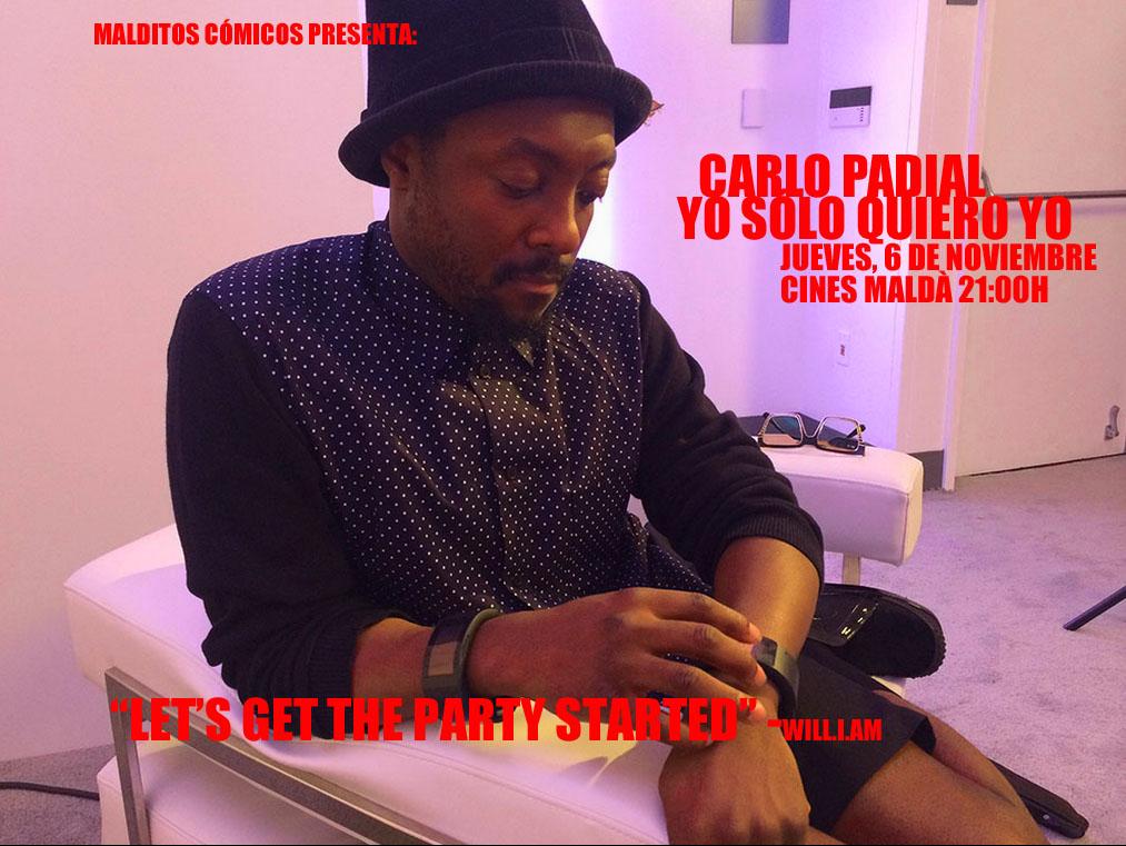 Go_Ibiza_Go's tweet photo. CARLO PADIAL en directo.YO SÓLO QUIERO SER YO: JUEVES a las 21H en el CINE MALDÀ de Barcelona: http://t.co/GBBwpqsrbC http://t.co/qK5hHH0cde