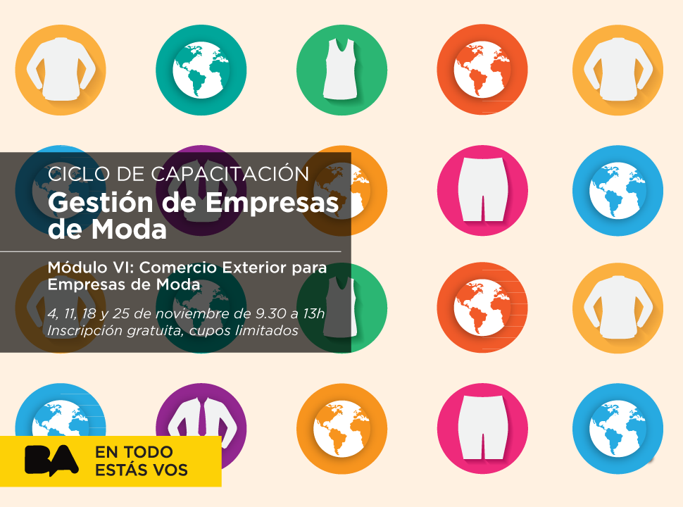 BAmodaydiseno's tweet photo. ¡MAÑANA! #ModuloVI #ComercioExteriorParaEmpresasDeModa #GestionDeModa #CMD @bacomex Inscribite:http://t.co/fQYTVRzpyL http://t.co/fXyEMCN1EL
