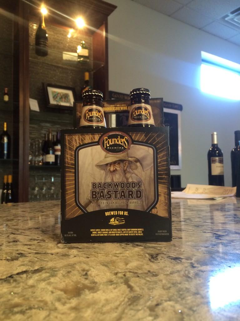 obryanswines's tweet photo. Founders #BackwoodsBastard is now @ #OBryans http://t.co/u33O8VV4Mt