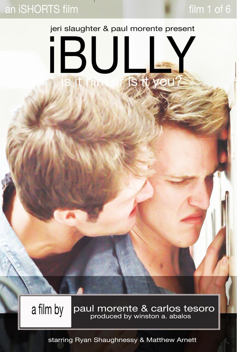 winstonabalos's tweet photo. Just submitted #iBully  to the @NewMediaFF! Hope our passion project fits your programming! @ishortsfilms #LGBT http://t.co/pYPWRpzBhg