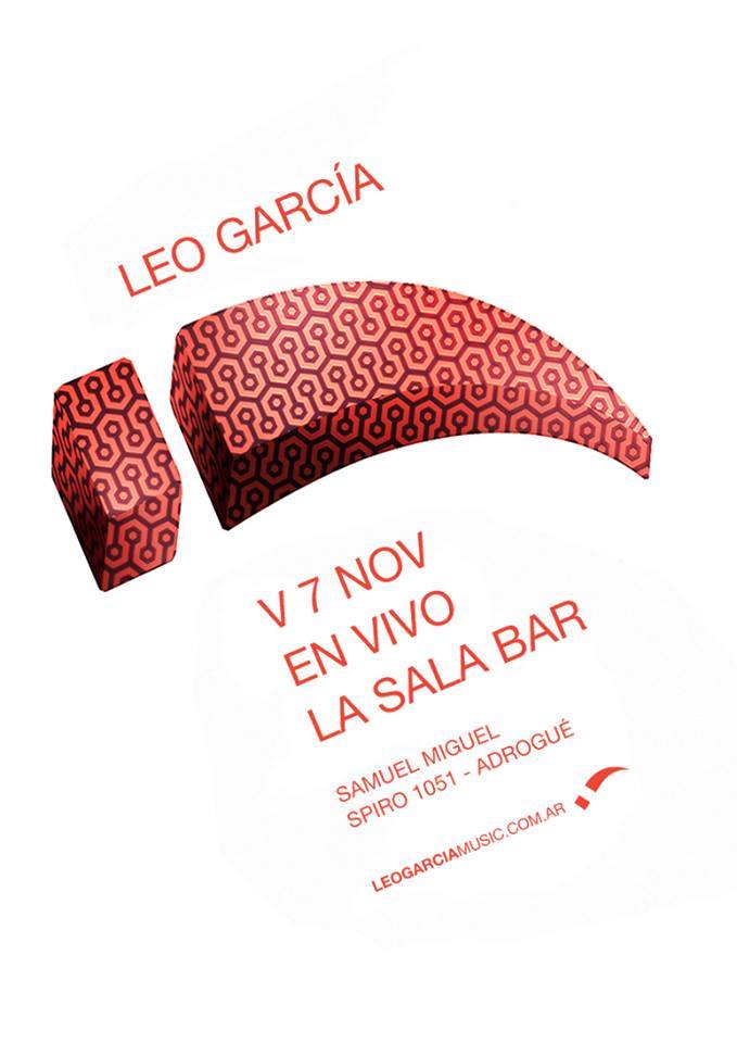 PlanetaEnter's tweet photo. #Agendalo Este viernes 7/11 @leogarciapop llenará de música la noche de #Adrogue cc @LeoGarciaFans #Genio http://t.co/DfUjtOgi6G