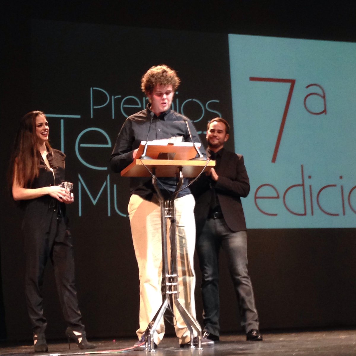 ¡Bravo! Hemos ganado un premio por mejor iluminación...¡Enhorabuena, Juanjo Beloqui! #MTUM