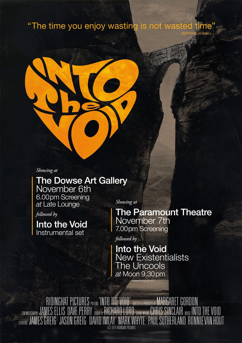 Into the Void documentary has just joined Twitter! Hoorah!