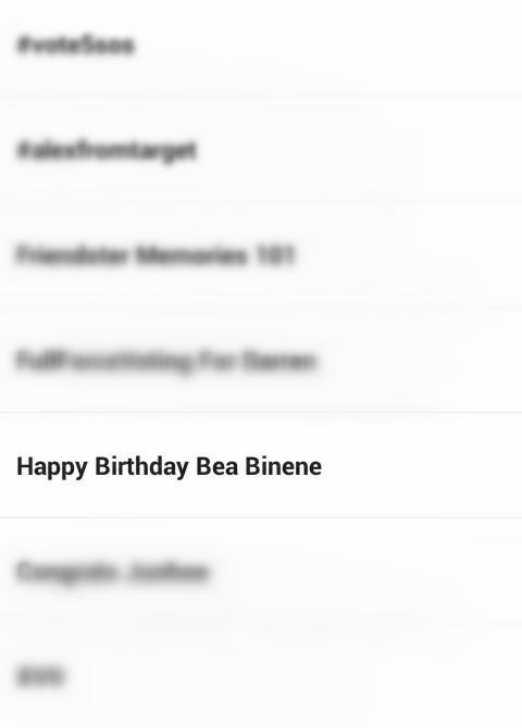 Happy Birthday Bea Binene is trending,  