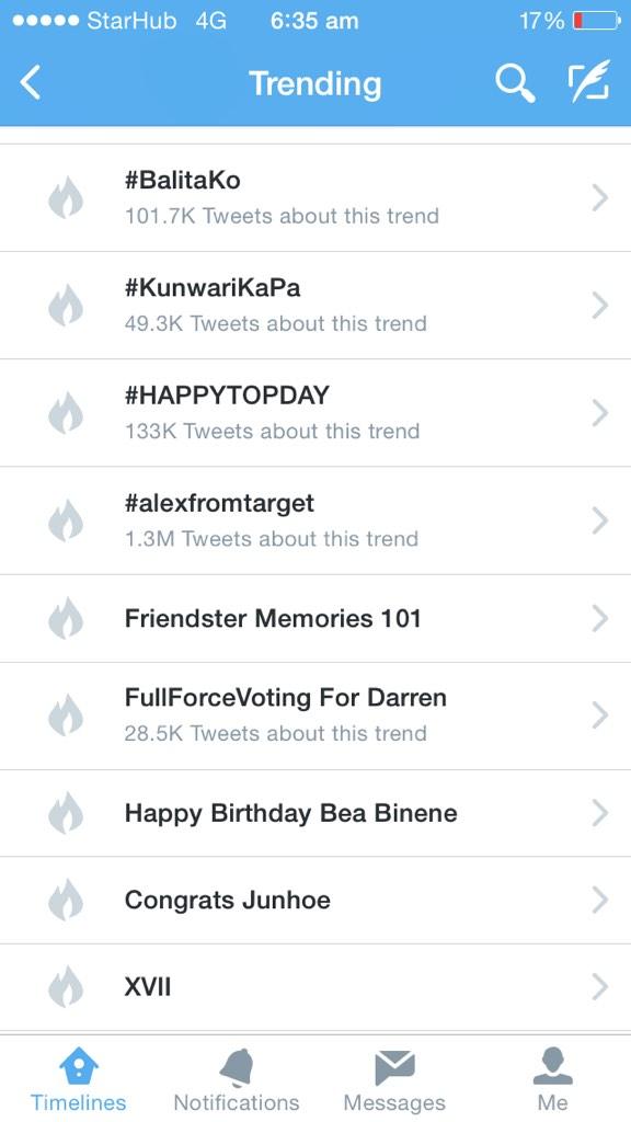 Happy Birthday Bea Binene! Bea Binene at XVII Wishing you all the best and more blessings to come! 