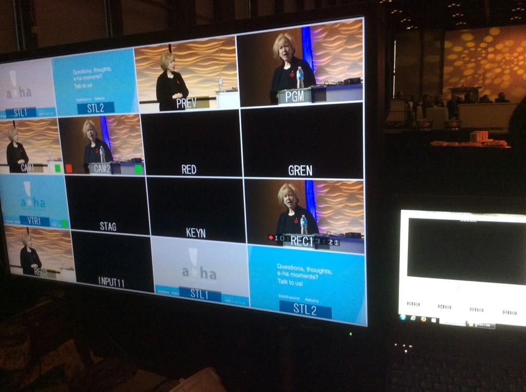 atbfinancial's tweet photo. It's 3:48 former PM, and @AKimCampbell is on stage talking women and men at #atbaha! http://t.co/t7Ijc1PvI2