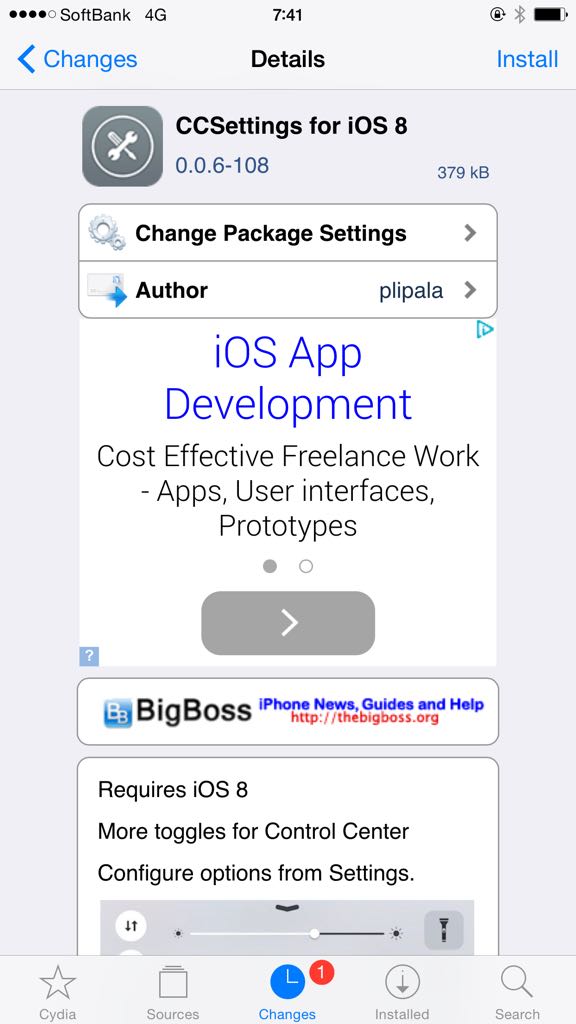 FURUPYtec's tweet image. CCsettings iOS8来てる

#jailbrake #iOS8 #ccsettings #PANGUiOS8